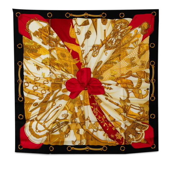 Authentic Hermes Carré Soleil de Soie Silk Scarf - Picture 1 of 5